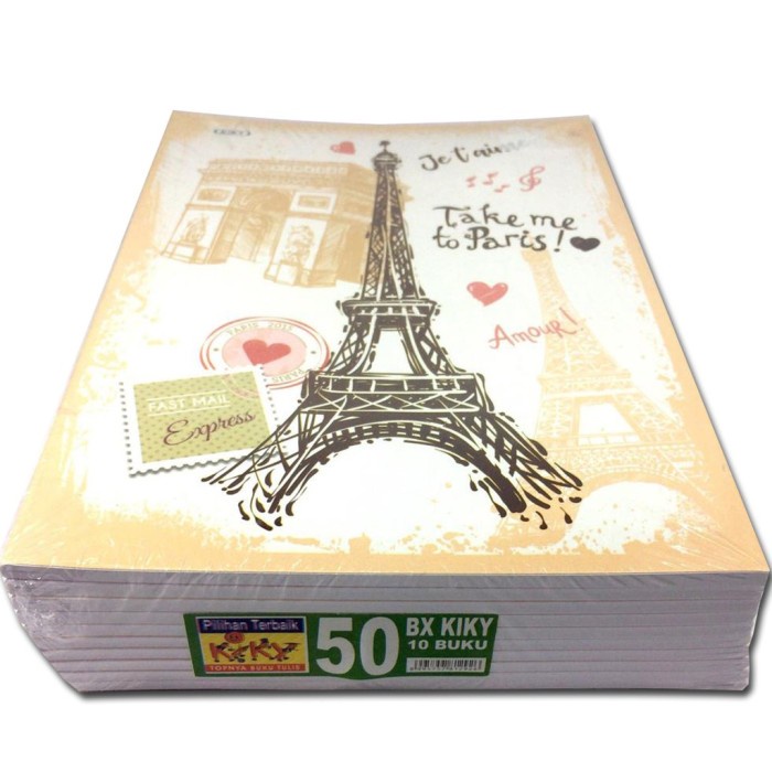 

Gaya Kiky Buku Boxy 50 (1Pack = 10Buku) Terbatas