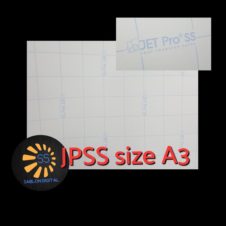 

BEST SELLER JPSS size A3 Transfer Paper Jet Pro SS