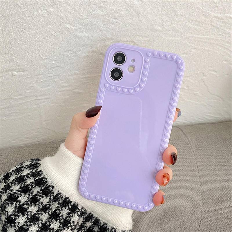 Casing Softcase Tpu Iphone 12 11 Pro Max 6 6s 7 8 Plus X Xs Xr Xsmax Se 2020 Aksen Glossy Shockproof