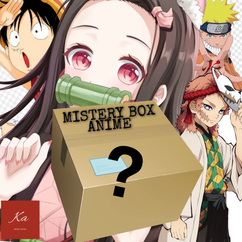 

MISTERI BOX ANIME MYSTERY BOX ANIME 15.000 SAJA, 30 BOX HANYA 29.000