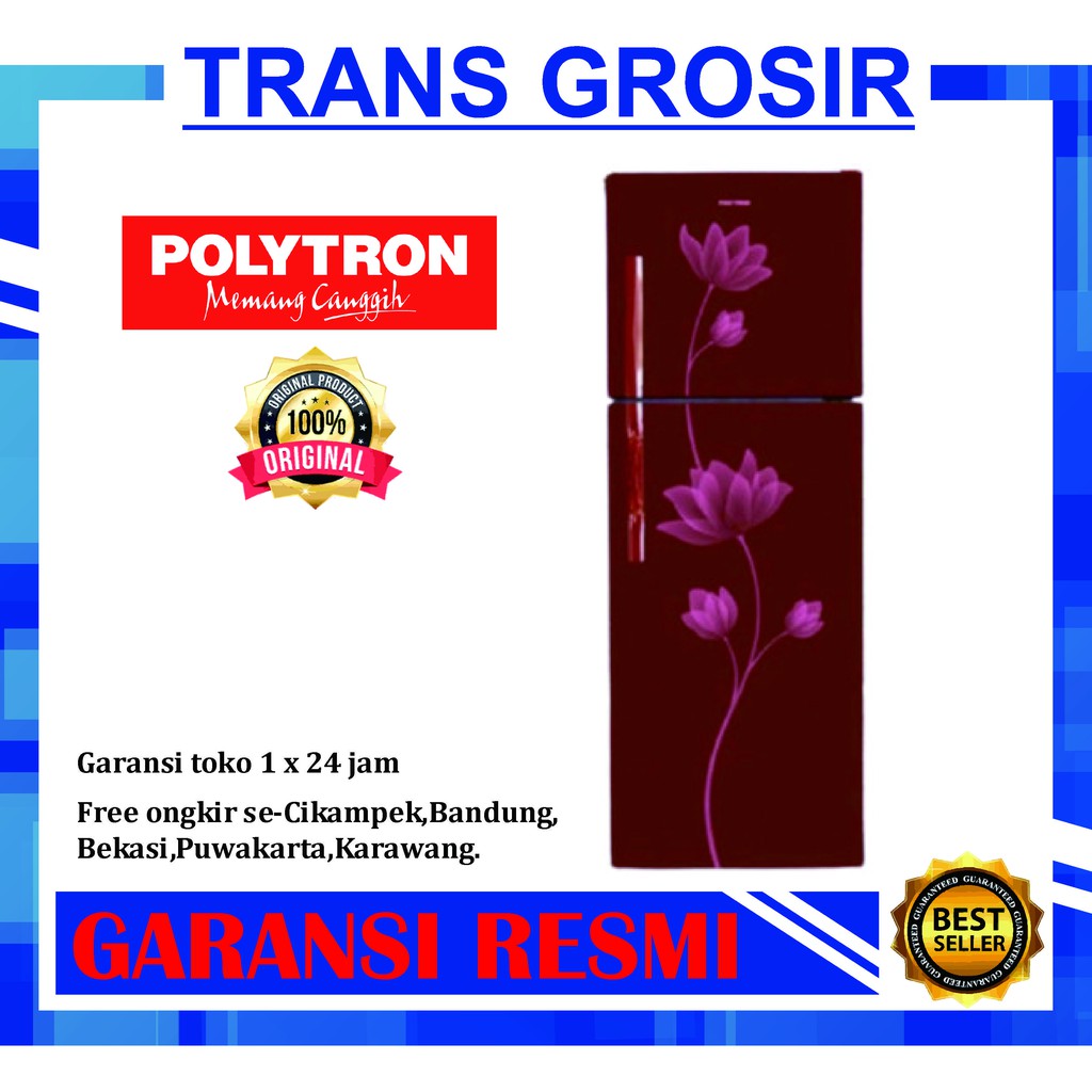 KULKAS POLYTRON PRB 289 KULKAS 2 PINTU POLYTRON