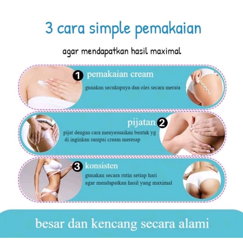 ONE SPRING BREAST CREAM / KRIM PEMBESAR PENGENCANG PAYUDARA &amp; BOKONG NATURAL