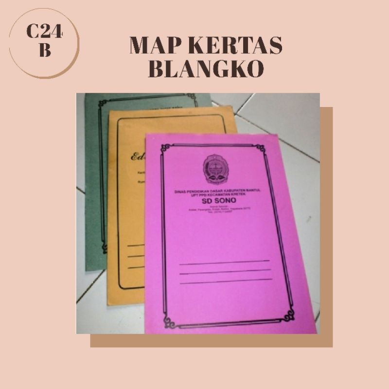 

Cetak Map Kertas Blangko Sablon/Cetak.