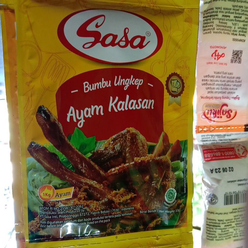 Sasa Bumbu Ungkep Ayam Kalasan