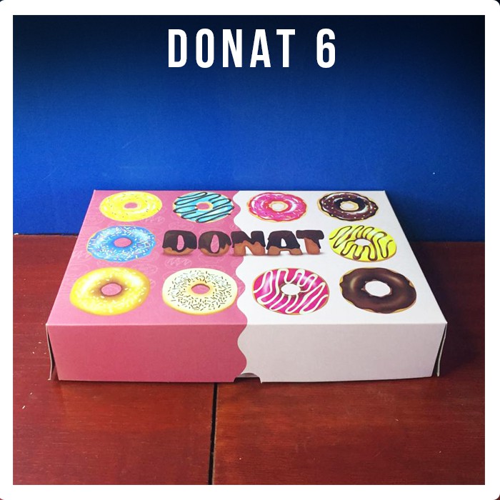 

Dus Donat 6 Dua Varian (Cetak/Polos) AK | 27 x 18.5 x 5.3 | 350g
