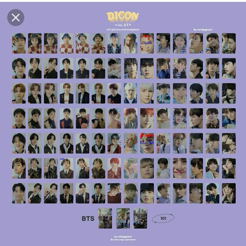 SHARING DICON BTS 101