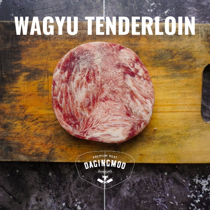 

Wagyu Tenderloin Meltique Steak Premium Impor / Steak Wagyu Sapi Tenderloin Meltik 100gr & 200gr