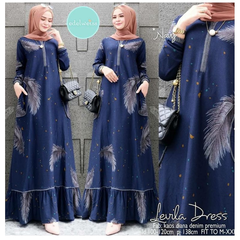 Diana denim import (levila maxy)