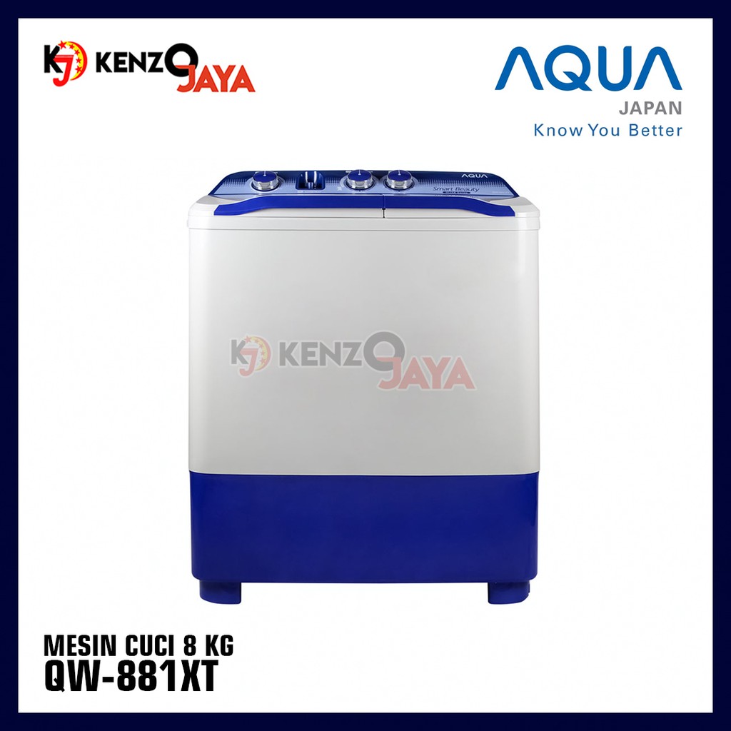 Mesin Cuci AQUA QW-881XT | 8 Kg