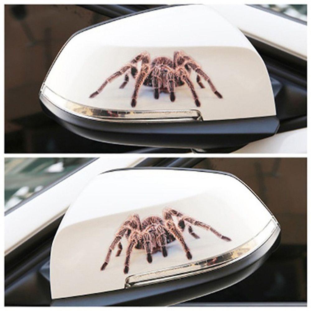 Stiker Mobil 3D Populer Jendela Kendaraan Baru Merangkak Spider