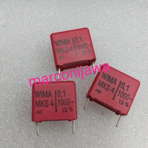 mj368 capasitor wima 0.1uf 1000Vdc MKS4