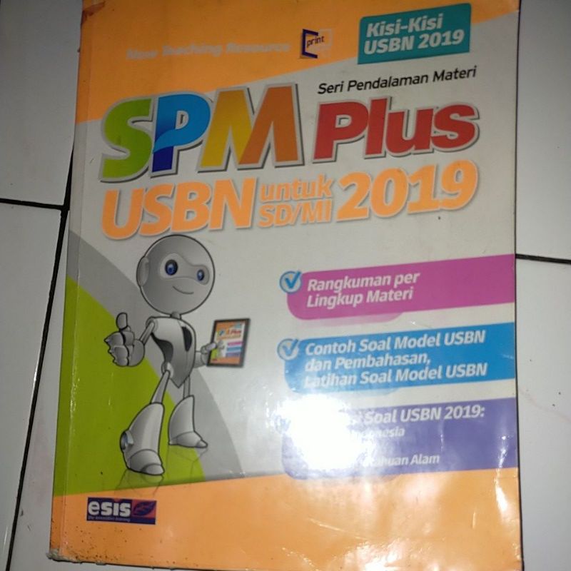 Buku SPM Plus USBN untuk SD MI 2019