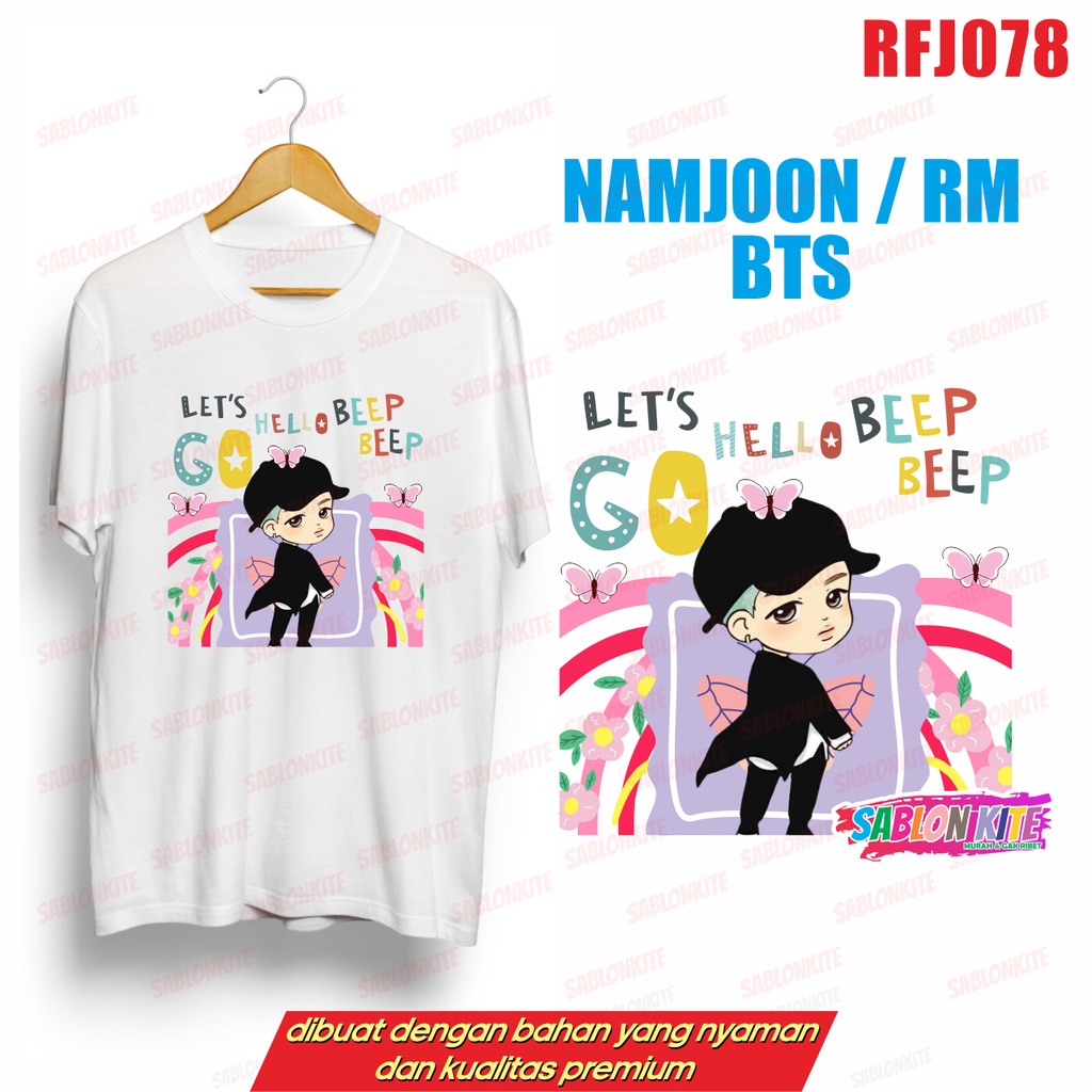 MURAH!!! KAOS KPOP NAMJOON RM HELLO RFJ078 UNISEX