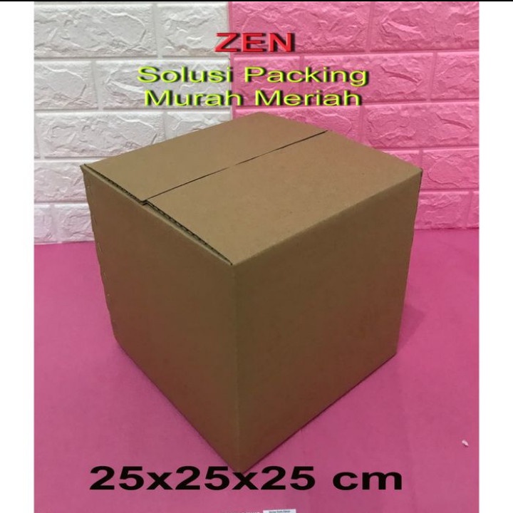 

kardus/karton/uk. 25x25x25 singelwal polos