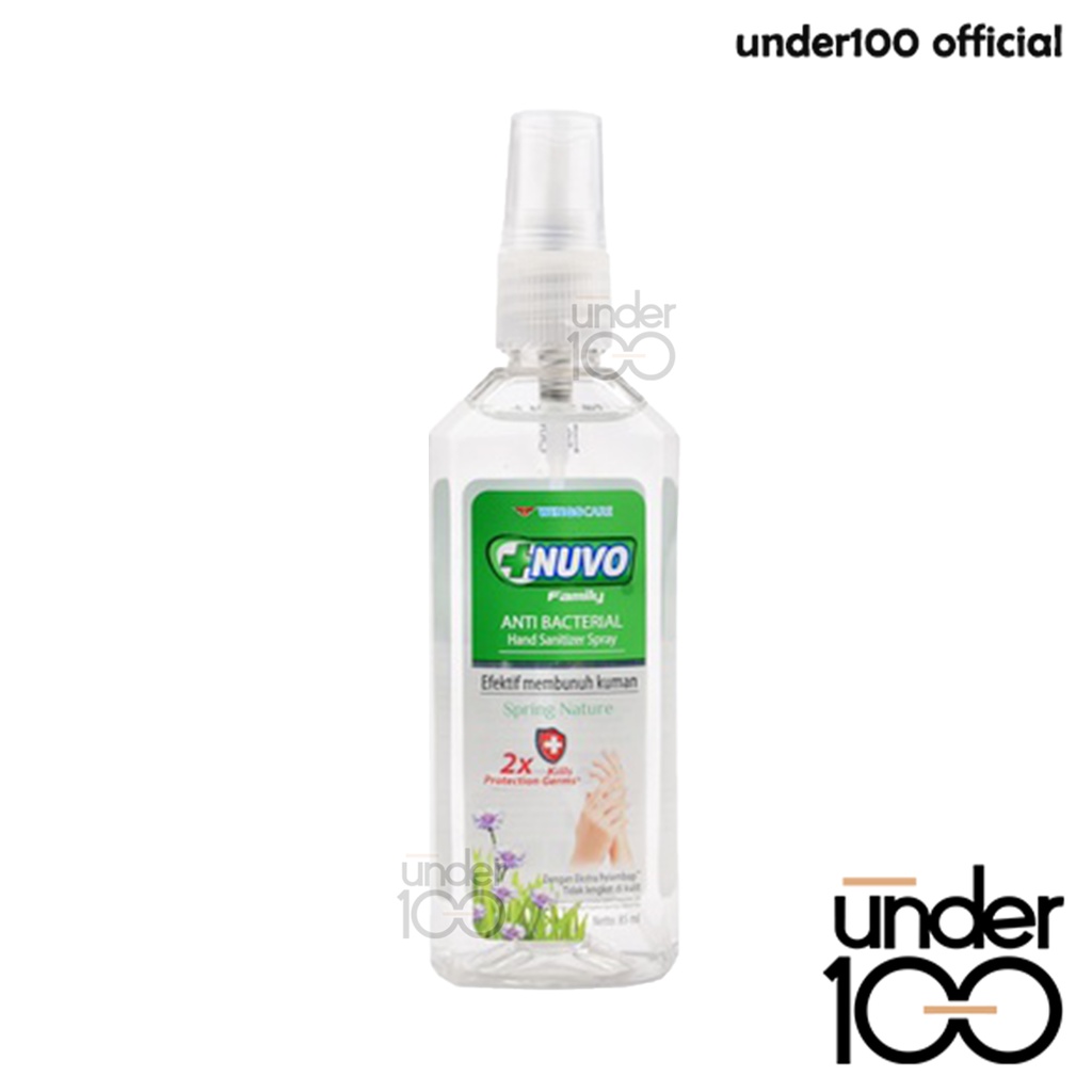 ❤ Under100 ❤ NUVO Family Anti Bacterial Hand Sanitizer Spray | Spring Nature | Cool Breeze | Fresh Blossom | 85ml