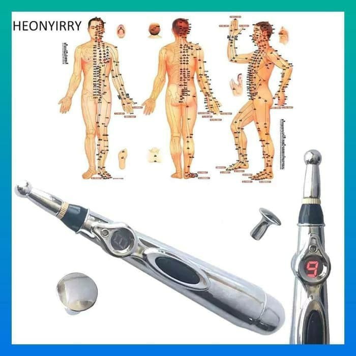 Original Akupuntur Meridian Massage Pen Asli