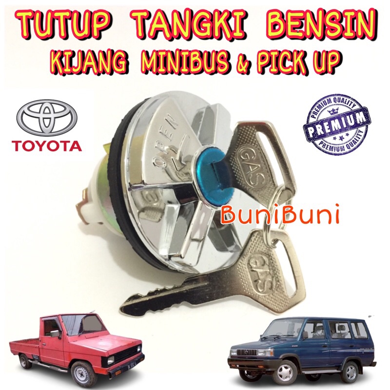 Tutup Tangki / Tengki Minyak Bensin Mobil Toyota Kijang Lama / Super / Pick Up &amp; Hardtop Hiqh Quality