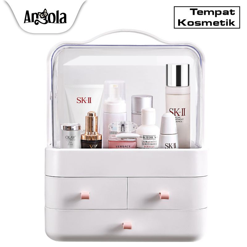 Rak kosmetik D21 Kotak Makeup Storage Organizer Tempat Rak kosmetik D21 Kotak Makeup Storage Organizer Tempat