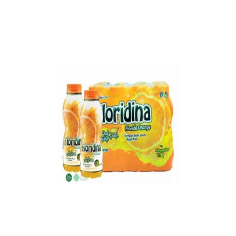 

Floridina Orange 350 ml (isi 12 botol/krat)