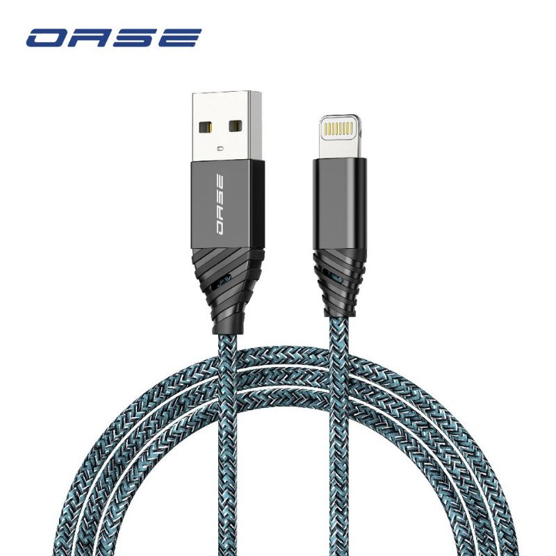 OASE DENIM KABEL DATA LIGHTNING M8FL GARANSI 6 BULAN