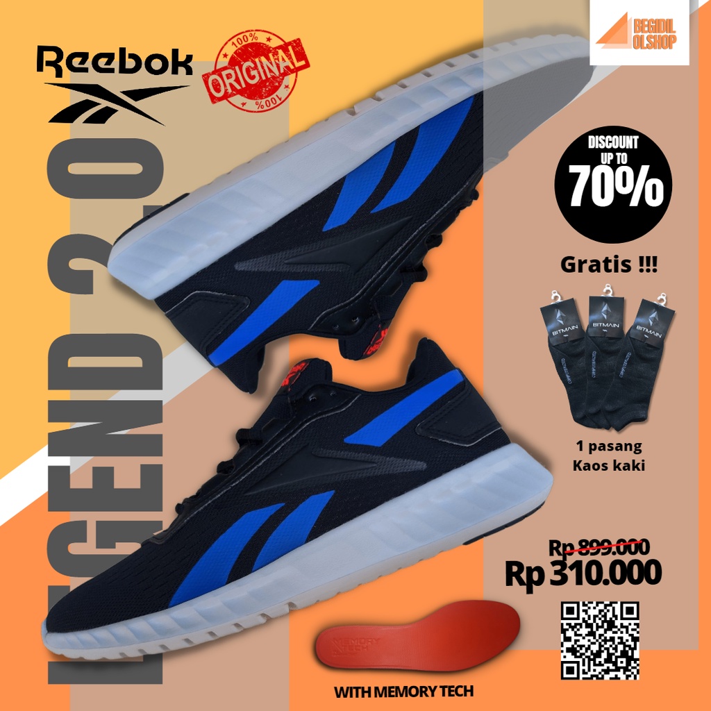 Sepatu Reebok sublite legend 2.0 Fx8563 size 42