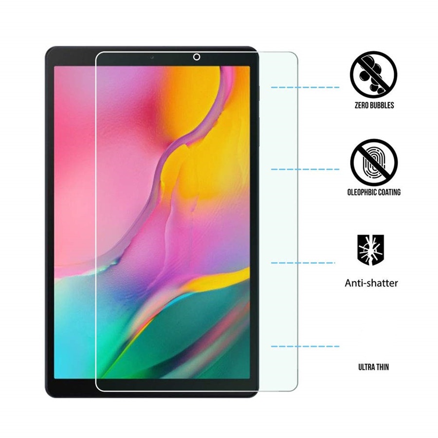 2pcs Pelindung Layar Tempered Glass 9H Anti Gores Untuk Samsung Galaxy tab A7 Lite SM-T225 T220