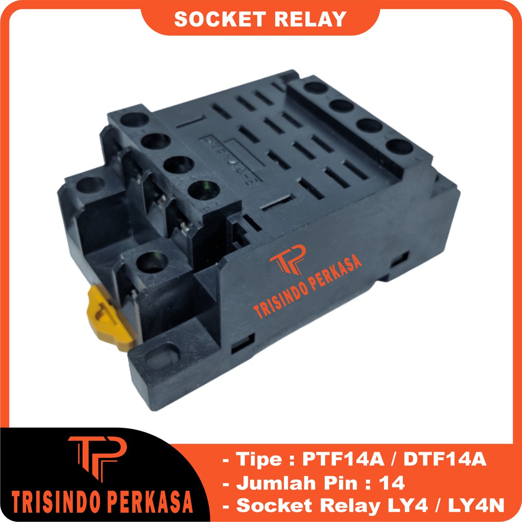 SOCKET RELAY LY4/LY4N PTF 14A 14pin
