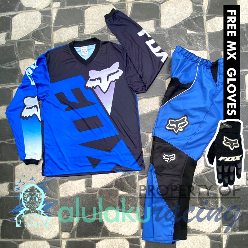 Jersey &amp; Celana MX Trail Motocross - Paket Bundling FOCT0607-F41