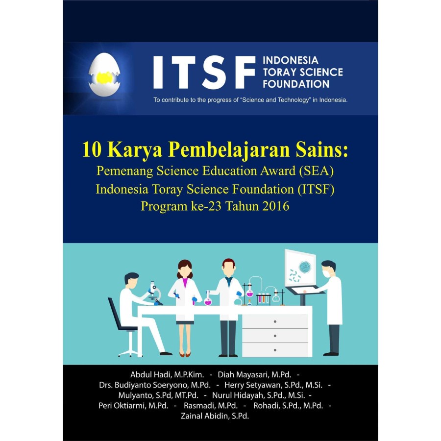 NEW - BUKU 10 Karya Pembelajaran Sains: Pemenang Science Education Award (Sea) Indonesia Toray Scien