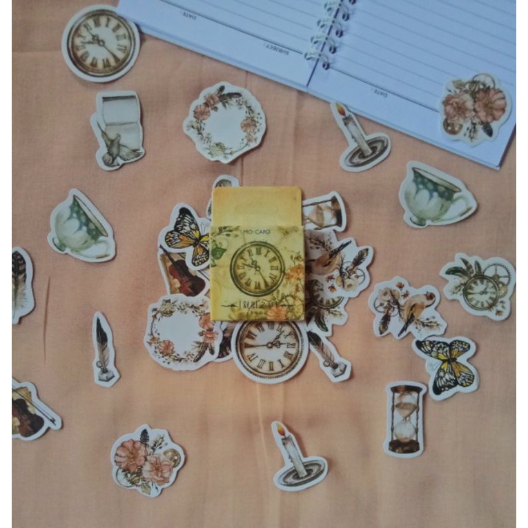 

45Pcs Stiker Motif Kepingan Salju untuk Dekorasi Scarpbook / Stiker Aesthetic / Jurnal / Diary