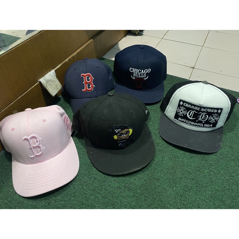 borongan topi second
