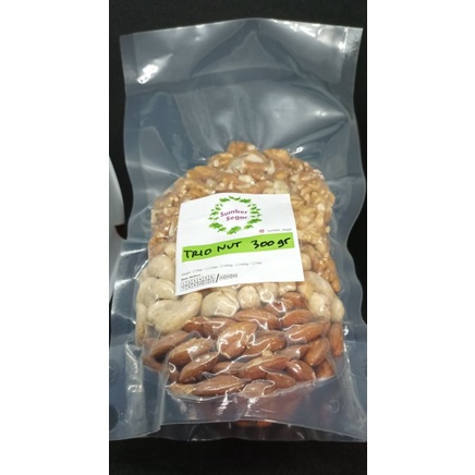 

TRIO NUT - ROASTED MIX NUT 3 VARIAN WALNUT,CASHEW,