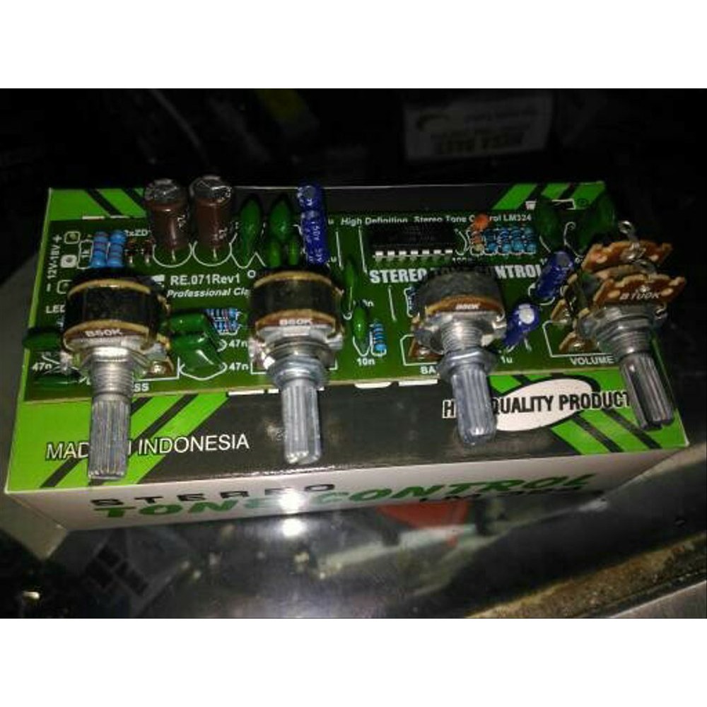 kit tone control stereo lm324 Diskon