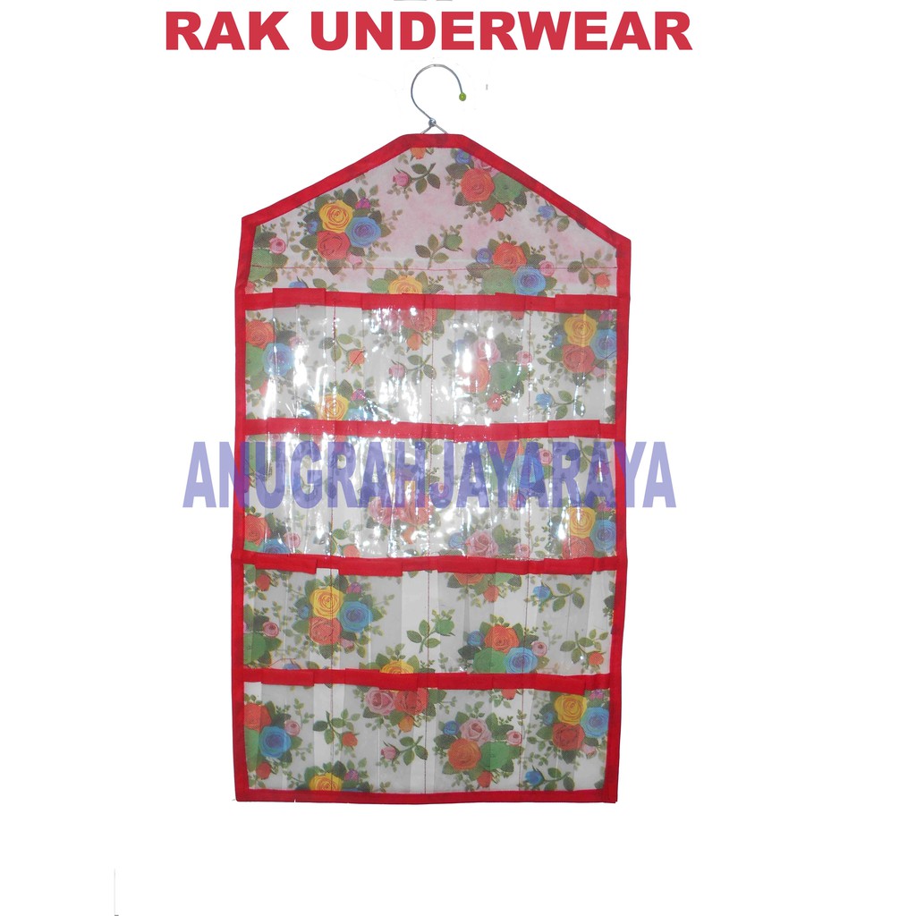Best Seller [bisa Cod] Promo Murah Rak Underware/ Rak Celana Dalam Motif Bunga Kualitas Terbaik Dan Termurah EQyO9VFOOAQBx