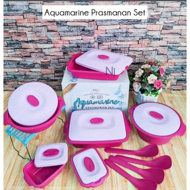 Prasmanan Aquamarine set