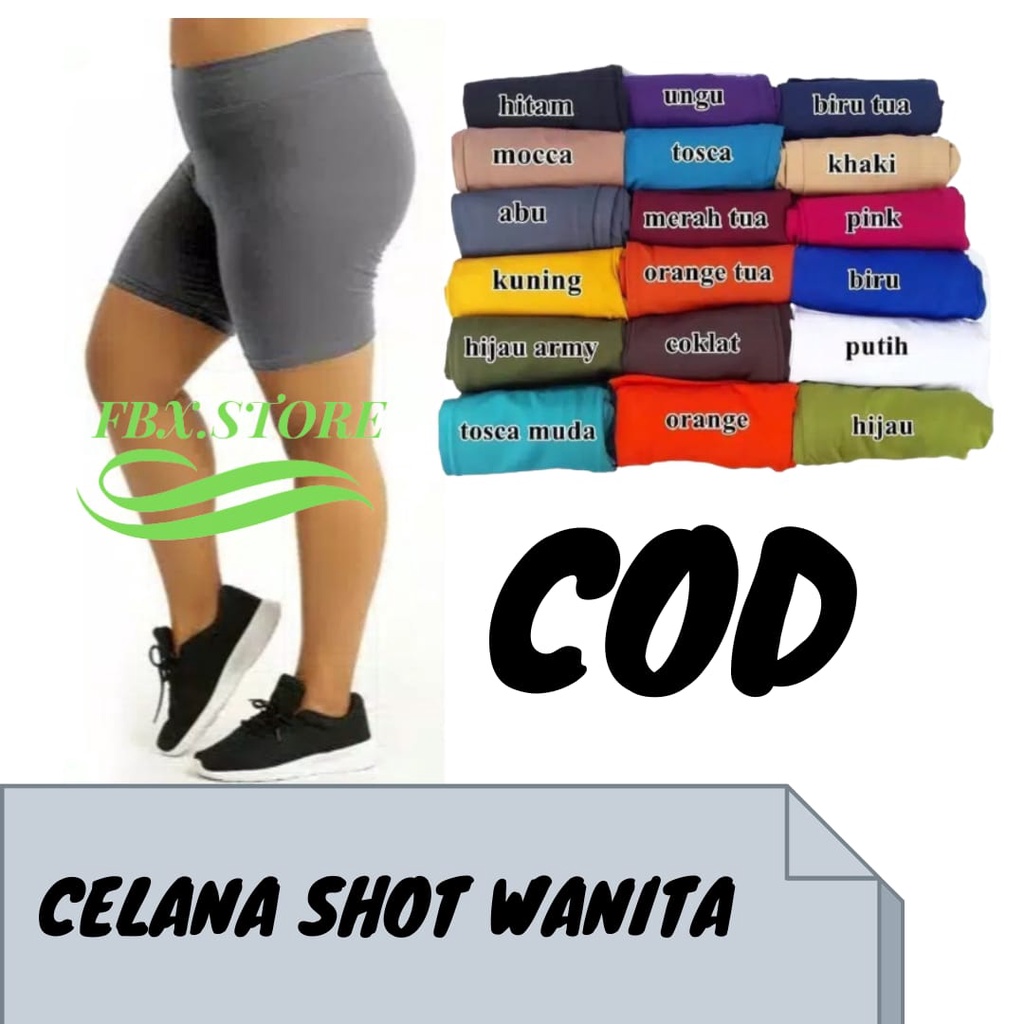 Celana legging Pendek Jumbo,SHORT(55-90kg);Legging Shot Strit Sot/.-