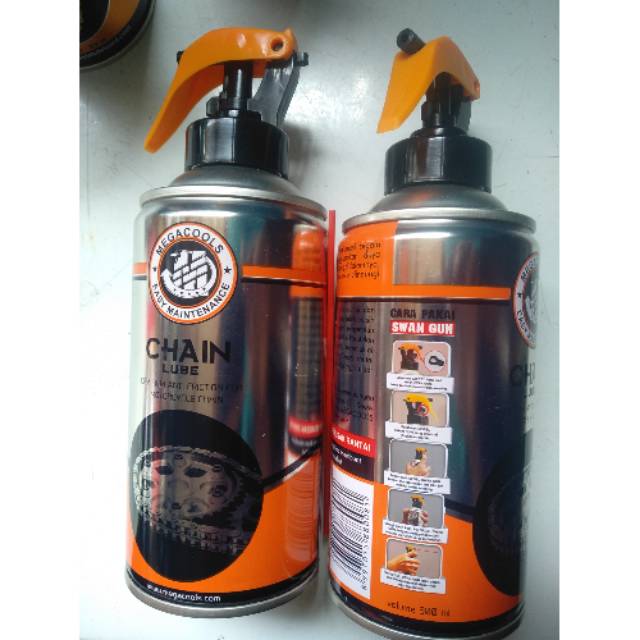 Chain lube /pelumas rantai Mega cool UK.300 ml