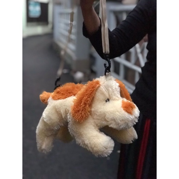 Tas Selempang Boneka Anjing Doggy Tas boneka Anjing /tas Hp/tas bulu