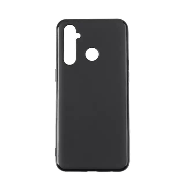 Softcase Real Me C1 C2 C3 C11 C12 C15 C17 Slim Matte Case Hitam Black Jelly Lembut Silikon