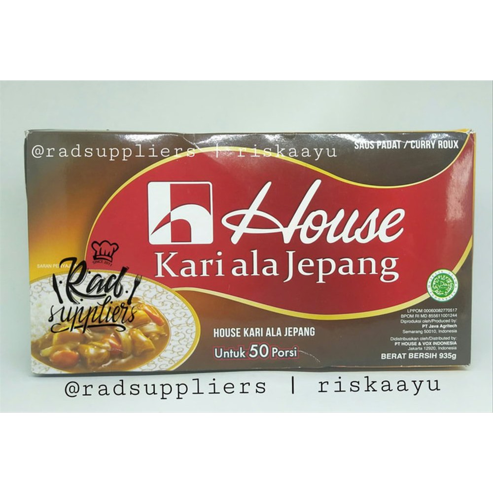 

House Kari Ala Jepang 935gram HALAL Best Seller Berkualitas