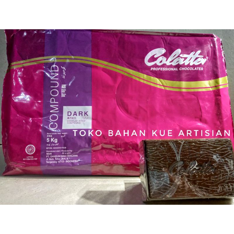 

Colatta Dark Compound chocolate blok ( ±500gr)