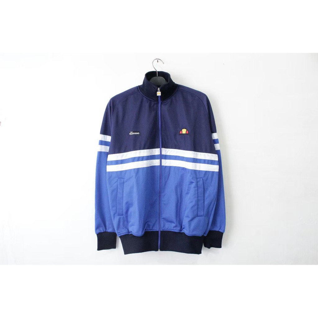 JAKET TRACKTOP CASUAL PREMIUM MURAH ELESE RIMINI NAVY ROYAL BLUE LIMITED EDITION