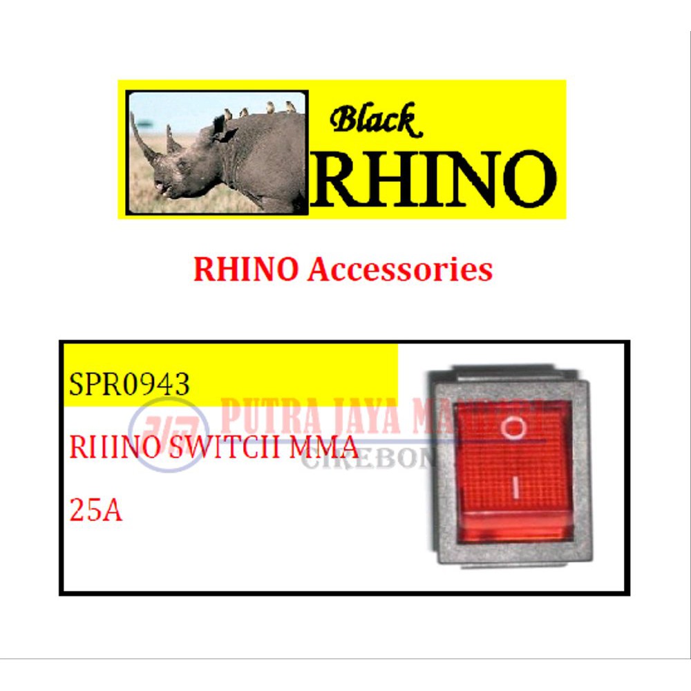 Rhino Cetekan / Tombol On Off Mesin Las Rhino / Switch Off Mesin Las / Saklar Mesin Las 160 25 A