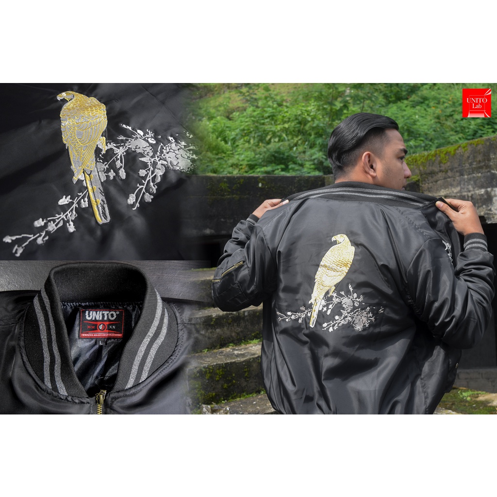 JAKET SUKAJAN MEMPHIS KAMIKAZE BOMBER SUKAJAN