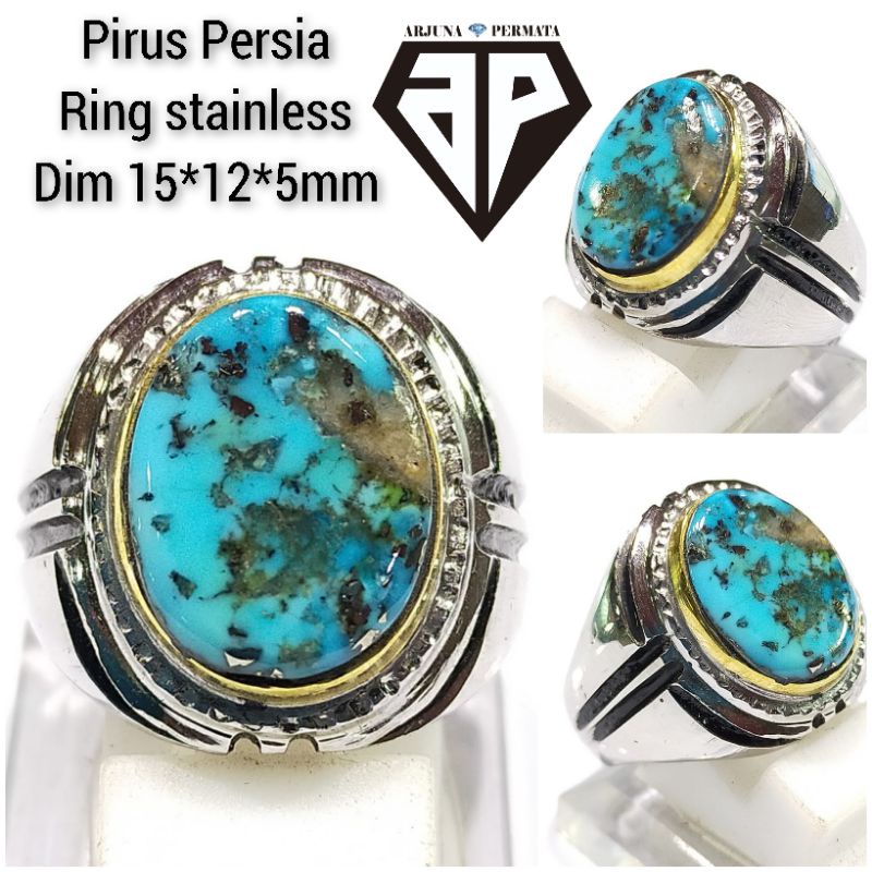 CINCIN BATU PIRUS PERSIA ASLI NATURAL