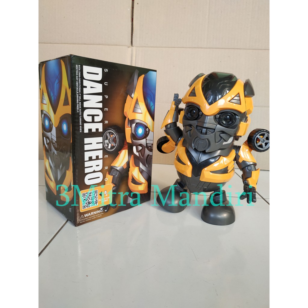 Robot Joget - dancing robot - Bumblebee Dancing - Bumblebee bisa joget