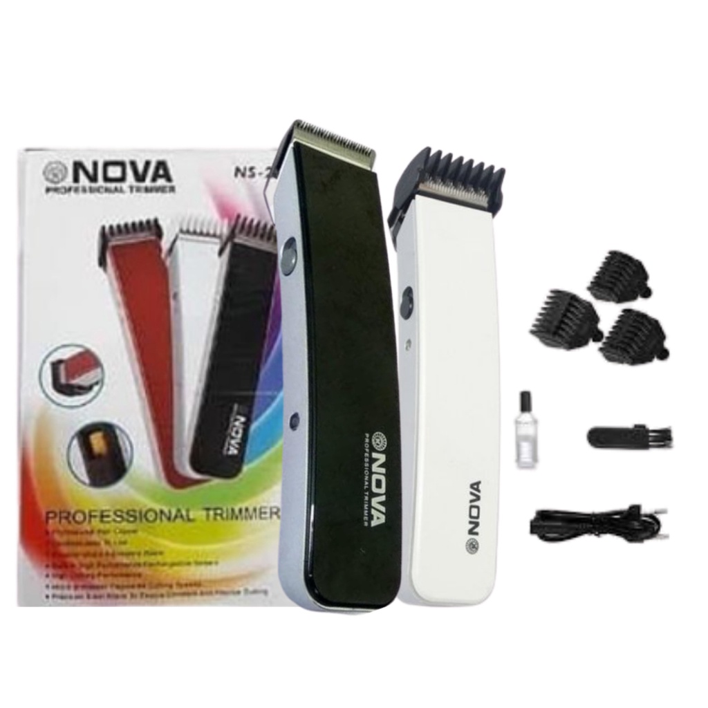 SHINE STAR - [BISA COD] Nova Alat Cukur Rambut Elektrik - Nova Hair Clipper NS-216 / NS 216 Alat Cukur Rambut Kumis Jenggot Listrik 1 Set