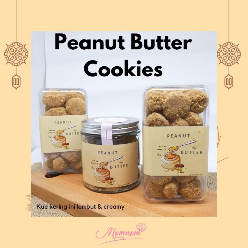 

PEANUT BUTTER JAR / Kue Kacang MomNom.id