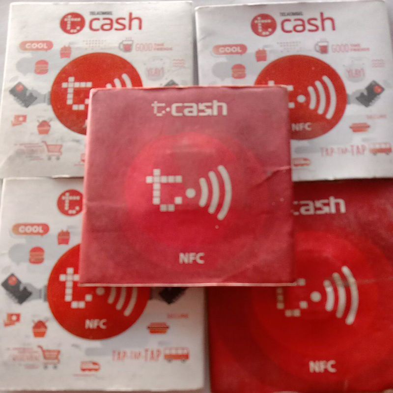 Sriker tap tcash NFC link aja