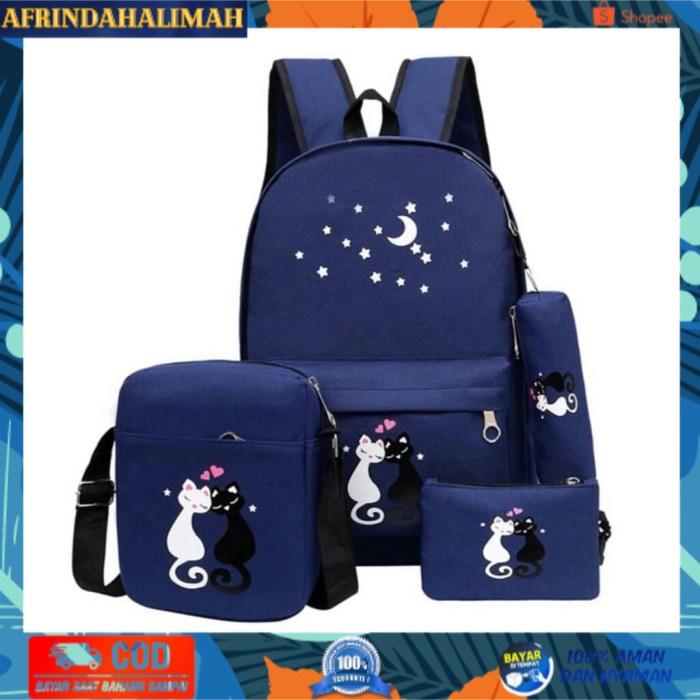 

[TERBARU] TERMURAH TAS BERANAK / TAS SEKOLAH / BACKPACK / TAS SET 4IN1